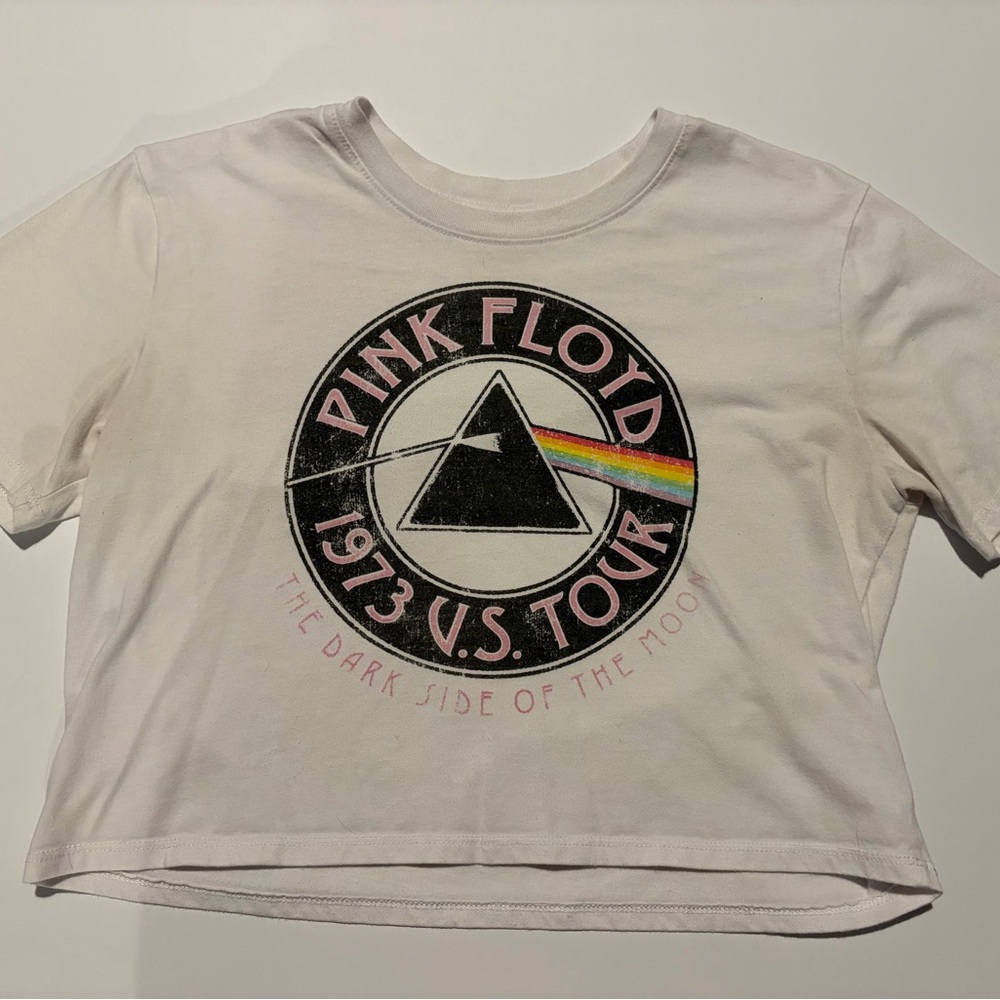 Pink Floyd White Graphic T-Shirt